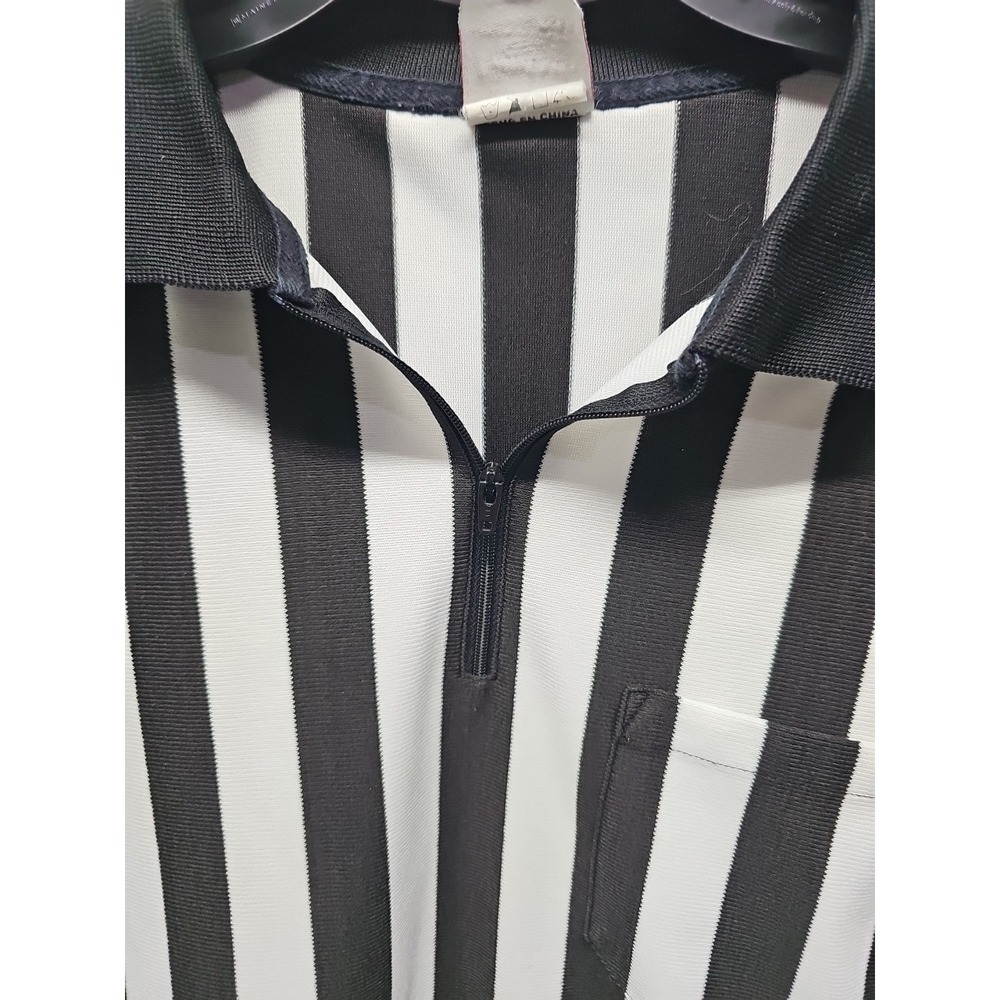 Rawlings Men Black Vtg Refere Official Jersey Shirt Basketball Football Hockey M - Picture 6 of 13